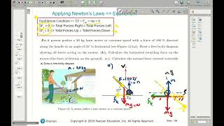 Lecture7 Applications of Newtons Laws equilibrium [upl. by Norted]