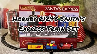 Hornby Christmas Santa’s Express Train Set R1248  OO Scale  Look at Review [upl. by Bevus]