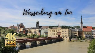 Wasserburg am Inn Germany Walking Tour  Exploring the Charming Town Streets  4K HDR [upl. by Hendren]