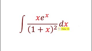 Integral of xex1x2 [upl. by Alleusnoc]