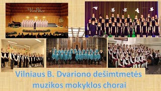 Vilniaus Balio Dvariono dešimtmetės muzikos mokyklos chorai [upl. by Becca]