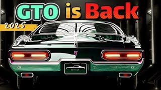 quotThe 2025 Pontiac GTO Is Back 🔥 Unleashing Power 💪 Style 🎨 and Legacy 🏆quot [upl. by Annoya205]