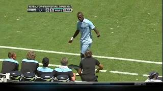 Balotelli Failed Trick Shot and Substitution [upl. by Dlorad]