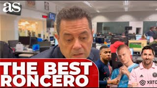 RONCERO y su apuesta para el THE BEST ¿Quién debe ganarlo [upl. by Ecirual]