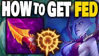 How to get FED and CARRY on Elise Jungle  Elise Jungle League Season 14 [upl. by Marji]