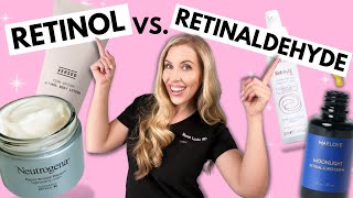 Retinol vs Retinaldehyde Which Is Better For Antiaging  The Budget Dermatologist Explains [upl. by Reilamag571]