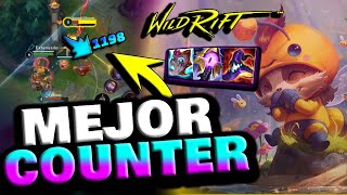 COMO HACER COUNTER PICK CON TEEMO EN MID EN WILD RIFT [upl. by Nazus]