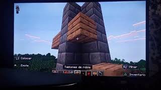 ascensor en Minecraft facil y sencillo minecraft suscribanse apoyamecontususcripcionporfavor [upl. by Hube]