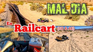 Rougth RIDE on RAILCART Mal Dia  Imposible Railroad CCsub [upl. by Enaed]