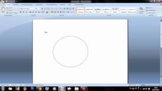 como hacer un circulo en word xD [upl. by Eitac]
