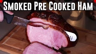 Smoked PreCooked Ham With Apricot Glaze [upl. by Adnalro]