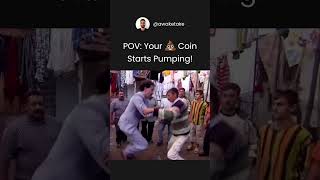 Borats Shitcoin Pumping Party in Kazakhstan 🚀🎉 shorts cryptomemes crypto [upl. by Oluap]