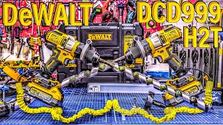 TEST SRAFILICE DEWALT DCD999 H2T [upl. by Ynaffital]