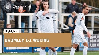 Highlights Bromley 11 Woking [upl. by Einahpats217]