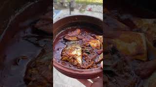 Kerala Style Fish Curry In a Claypot  With Pomfret  Outdoor Cooking [upl. by Joshua]