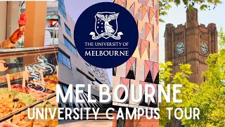 Melbourne Vlog  Carlton warehouse cafe University of Melbourne Campus Tour Little Italy Lygon St [upl. by Divadnoj]