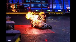 BattleBots DeadLift VS Ghost Raptor [upl. by Alegnad879]