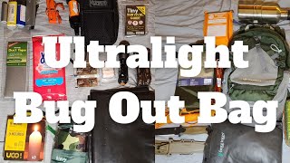 Ultralight Bug Out Bag with Survival Gear Recommendations [upl. by Milford]