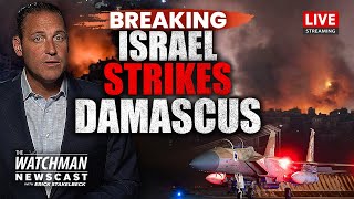 Israel Airstrikes ROCK Damascus Iran THREATENS Arab Gulf States  Watchman Newscast LIVE [upl. by Ethban]