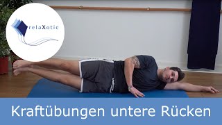 Unterer Rücken und Kreuzschmerzen  relaXotic [upl. by Ammadas329]