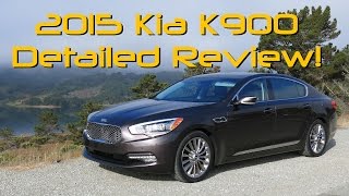 2015 Kia K900 AKA K9 and Quoris Detailed Review and Road Test Part 1 of 2 [upl. by Swor]