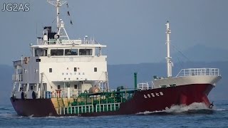 第七冨貴丸 ケミカルタンカー 辰巳商会 FUKI MARU NO7 Chemical tanker 2016DEC [upl. by Yoho610]