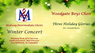 Three Holiday Glorias arr Donald Moore [upl. by Katleen]