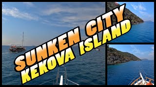 Sunken City Ruins and Kekova Island Boat Trip  Turkey 4k [upl. by Barram]