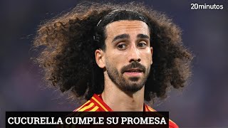 CUCURELLA cumple su promesa ¡EL CAMBIO EN SU PELO [upl. by Ameerahs]