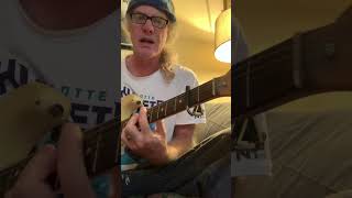 Ya Ya Song new riff for a few blues licks [upl. by Ardath834]