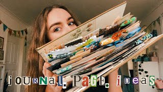 Easy Journal Page Ideas For Beginners [upl. by Dahle854]