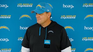 Interim HC Smith On Injury Updates vs Broncos  LA Chargers [upl. by Peggi]