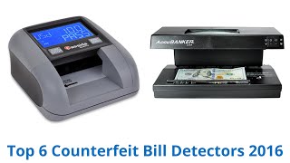 6 Best Counterfeit Bill Detectors 2016 [upl. by Brozak]