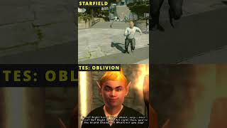 TES OBLIVION ADORING FAN IN STARFIELD 😂  short oblivion shorts starfield [upl. by Emoreg]