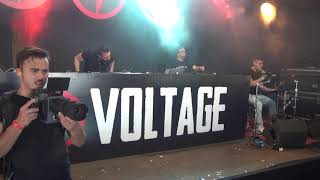 Hardshock Festival 2019  Voltage  Lenny Dee vs Malke drumset  Part 01 [upl. by Papke]