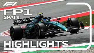 FP1 Highlights  2023 Spanish Grand Prix [upl. by Liatrice]