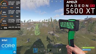 RX 5600 XT  Rust tested in 2024 [upl. by Arehahs]