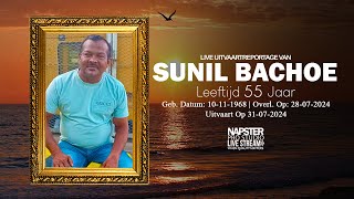 Uitvaart Van Dhr Sunil Bachoe  Live Stream  NAPSTER PRO STUDIO [upl. by Sapphira]