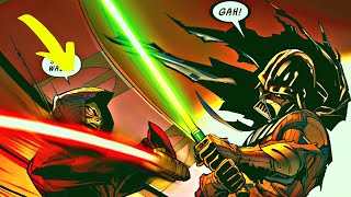 Darth Vaders GREEN LIGHTSABER  Star Wars Canon Explained [upl. by Hallvard]