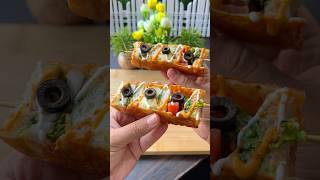 shorts Cheese Sandwich Boats easyrecipes ashortaday [upl. by Persian316]