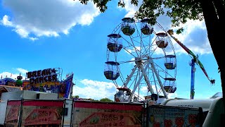 Itzehoer Herbstmarkt 2023Alle Fahrgeschäfte [upl. by Anole]