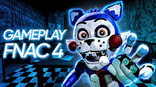 GAMEPLAY DE FNAC 4 FNAF Forgotten Candys Nights [upl. by Eynttirb]