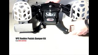 VIRPIL Rudder Pedals Damper Kit [upl. by Leupold837]