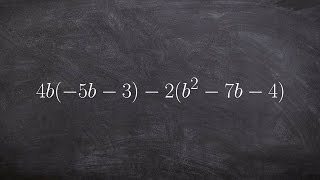 How to Multiply Two Monomials by a Trinomial and Binomial [upl. by Stav]