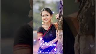 😍❤️kangal rendum moodum pothu love whatsapp status💖😇 [upl. by Lodhia]