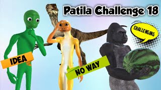 Patila Challenge 18 Patila  Missed The Stranger Gorilla Dame Tu Cosita amp Dinosaur Short Film [upl. by Inami989]