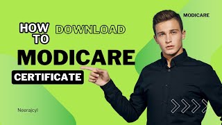 quotModicare Director Certificate Kaise Download Karen  Complete GuidequotModicareCertificateModicare [upl. by Veradi]