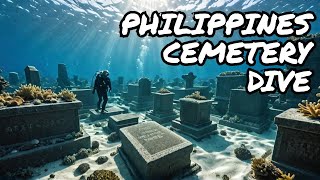 Exploring the UNDERWATER CEMETERY in the Philippines Camiguin Island Adventure [upl. by Lampert]