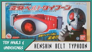 HENSHIN BELT TYPHOON UNBOXING Legend Henshin Belt Series [upl. by Delorenzo]