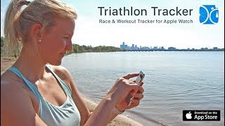 Triathlon Tracker  Race amp Workout Tracker Apple Watch [upl. by Gnanmos]